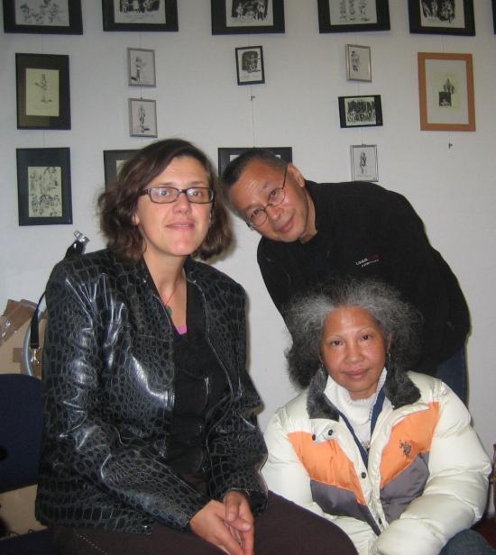 Christina della Giustina, Henk Langeveld & Mavis Klaverweide